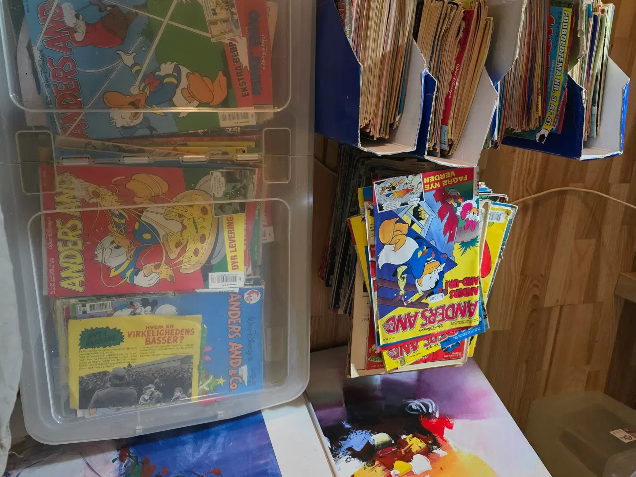 Billede 1 - "Gammel" ugentlig Anders And-samling
