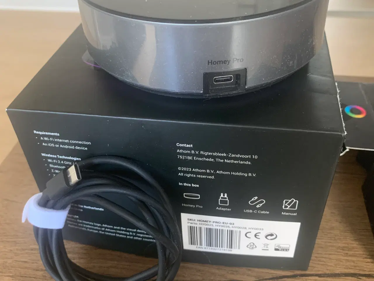 Billede 3 - Homey pro samt adapter som ny