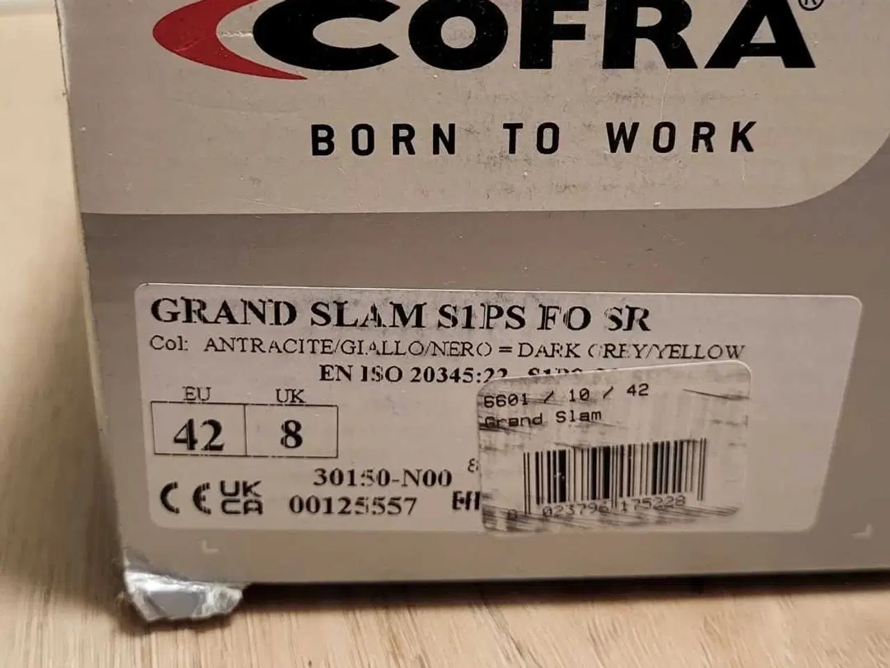 Billede 12 - Sikkerhedssko 42 COFRA Grand slam