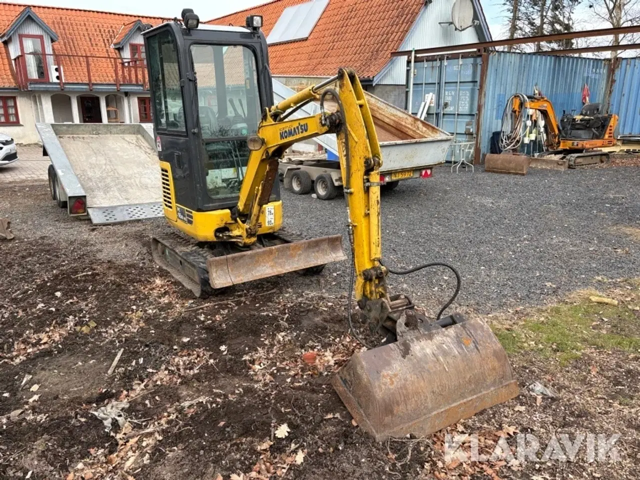 Billede 2 - Gravemaskine Komatsu PC16R HS