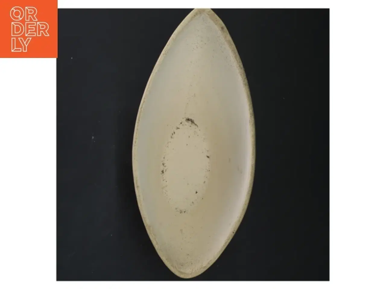 Billede 4 - Keramisk skål med tekstur (str. 25x10 cm)