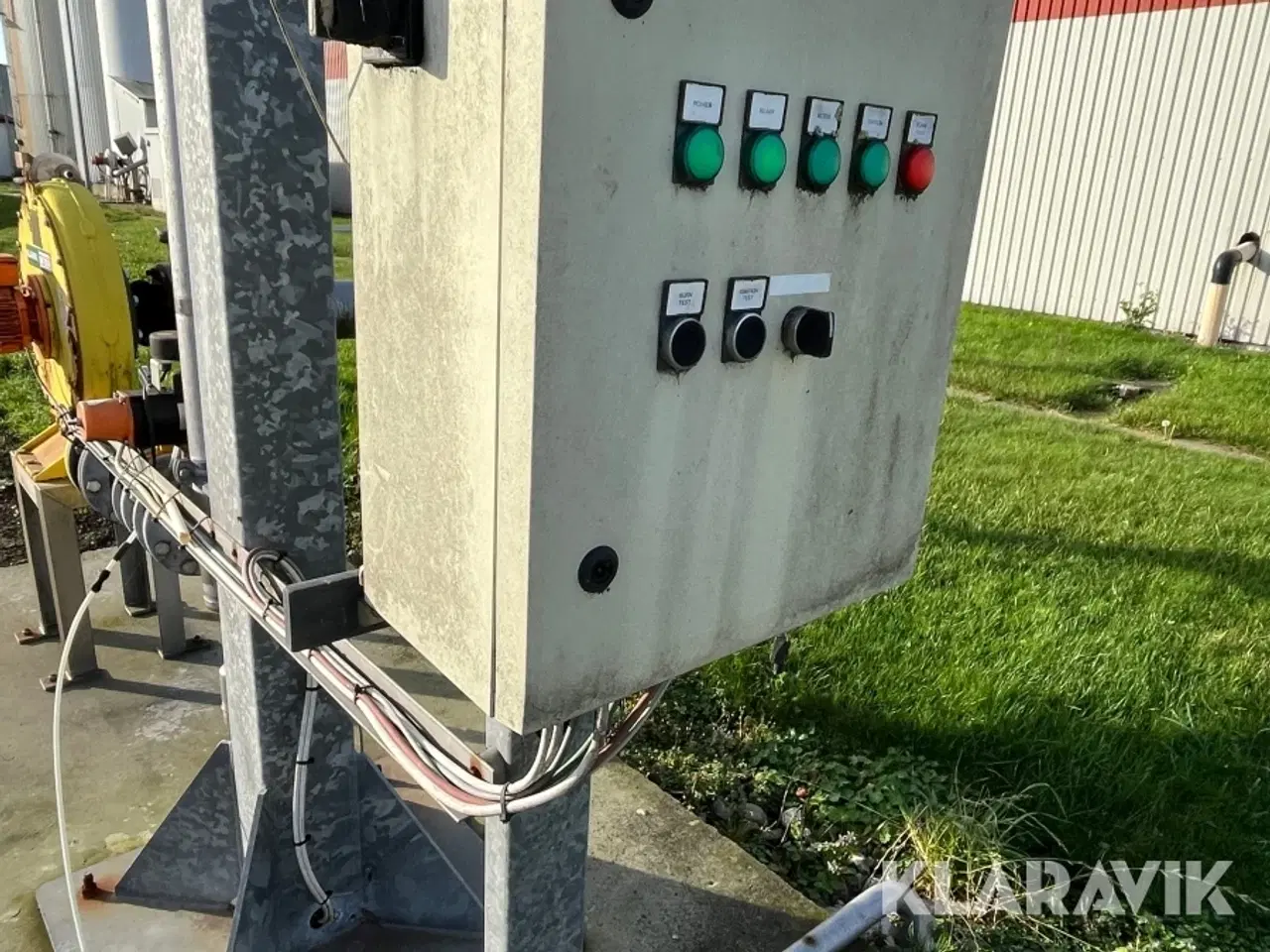 Billede 4 - Biogas booster Meidinger A-GRZ48/120/500/1G med flamme tårn