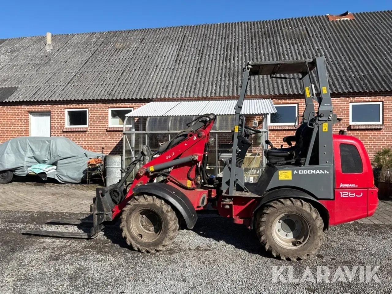 Billede 8 - Minilæsser Weidemann 1280 PLUS