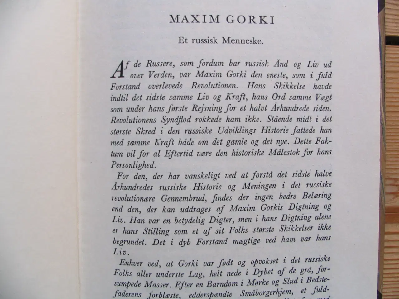 Billede 5 - Maksim Gorki (1868-1936). Min barndom