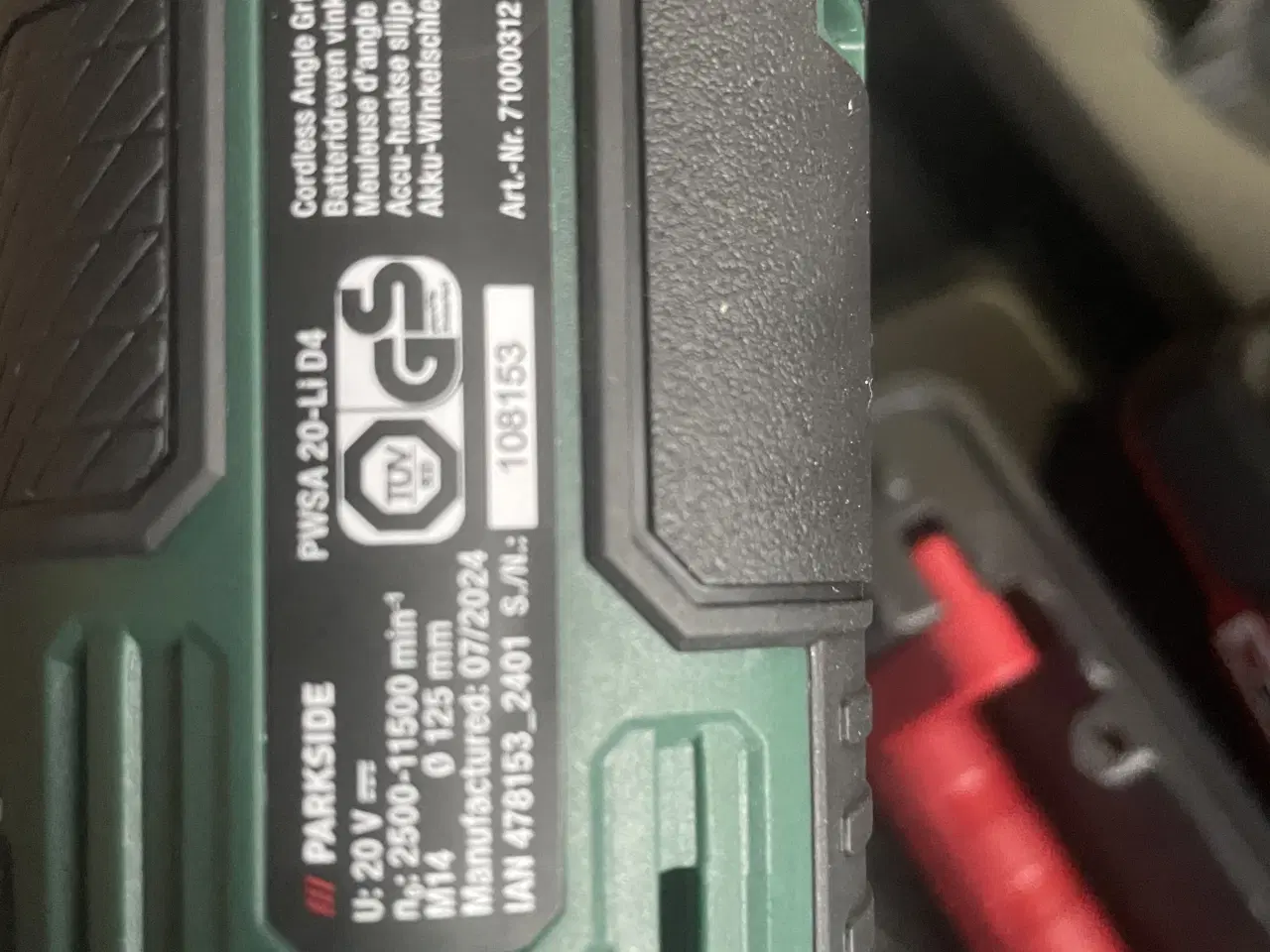 Billede 4 - Vinkesliber ny med baterri