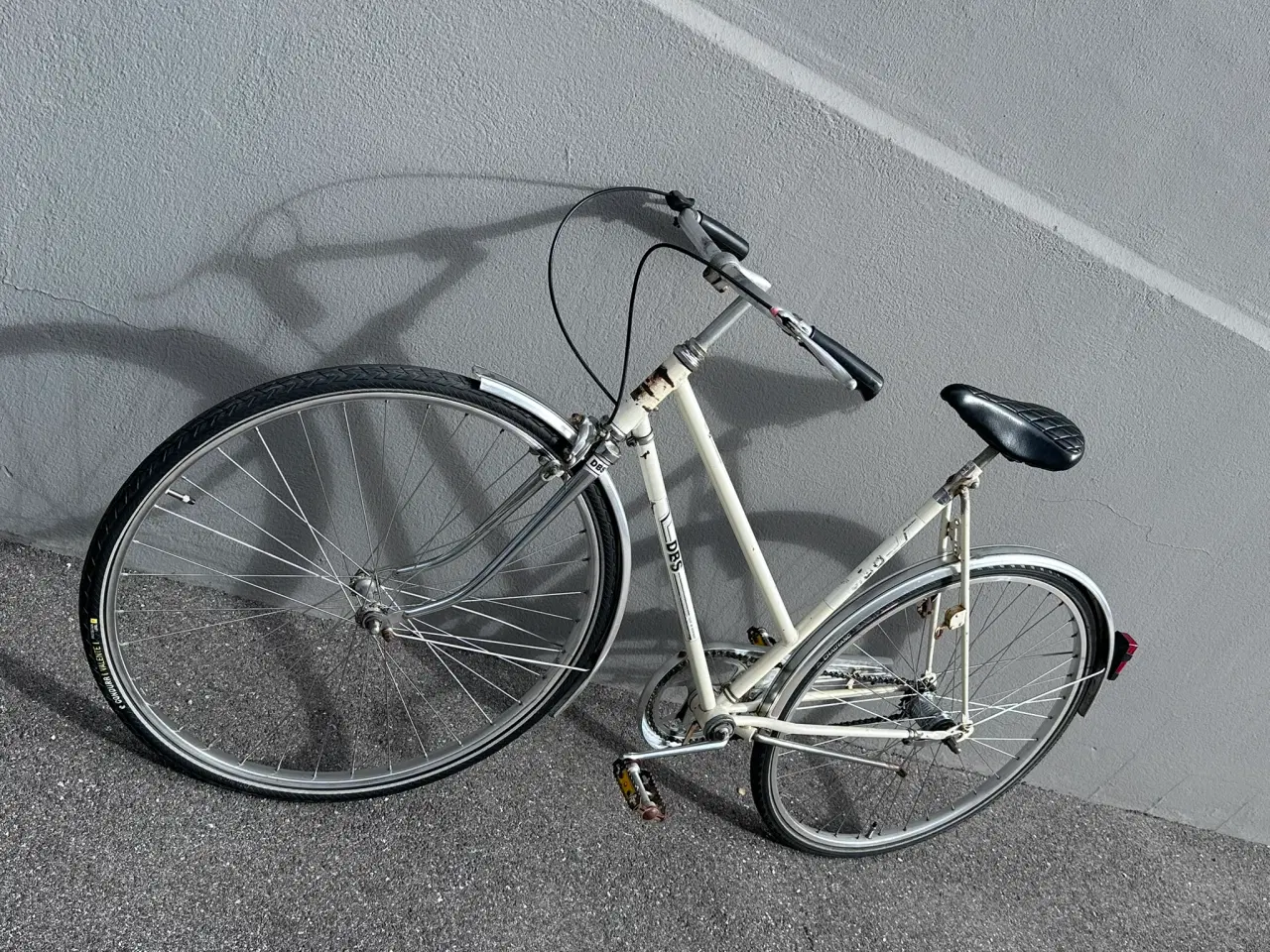 Billede 7 - Hvid DBS dame retrocykel