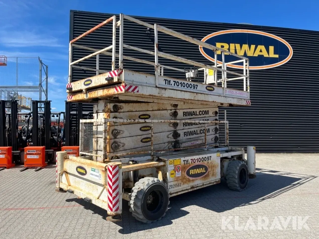 Billede 1 - Sakselift Holland Combistar B-195DL25-4WD 21.5 meter