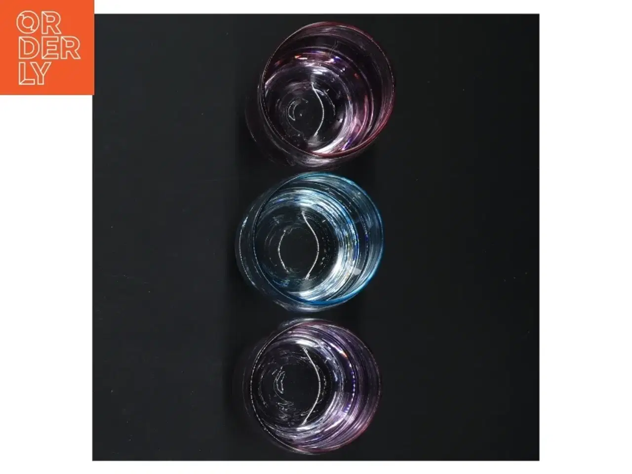 Billede 2 - Små drikkeglas i sæt af 3 (str. 9 cm. 3 styk)