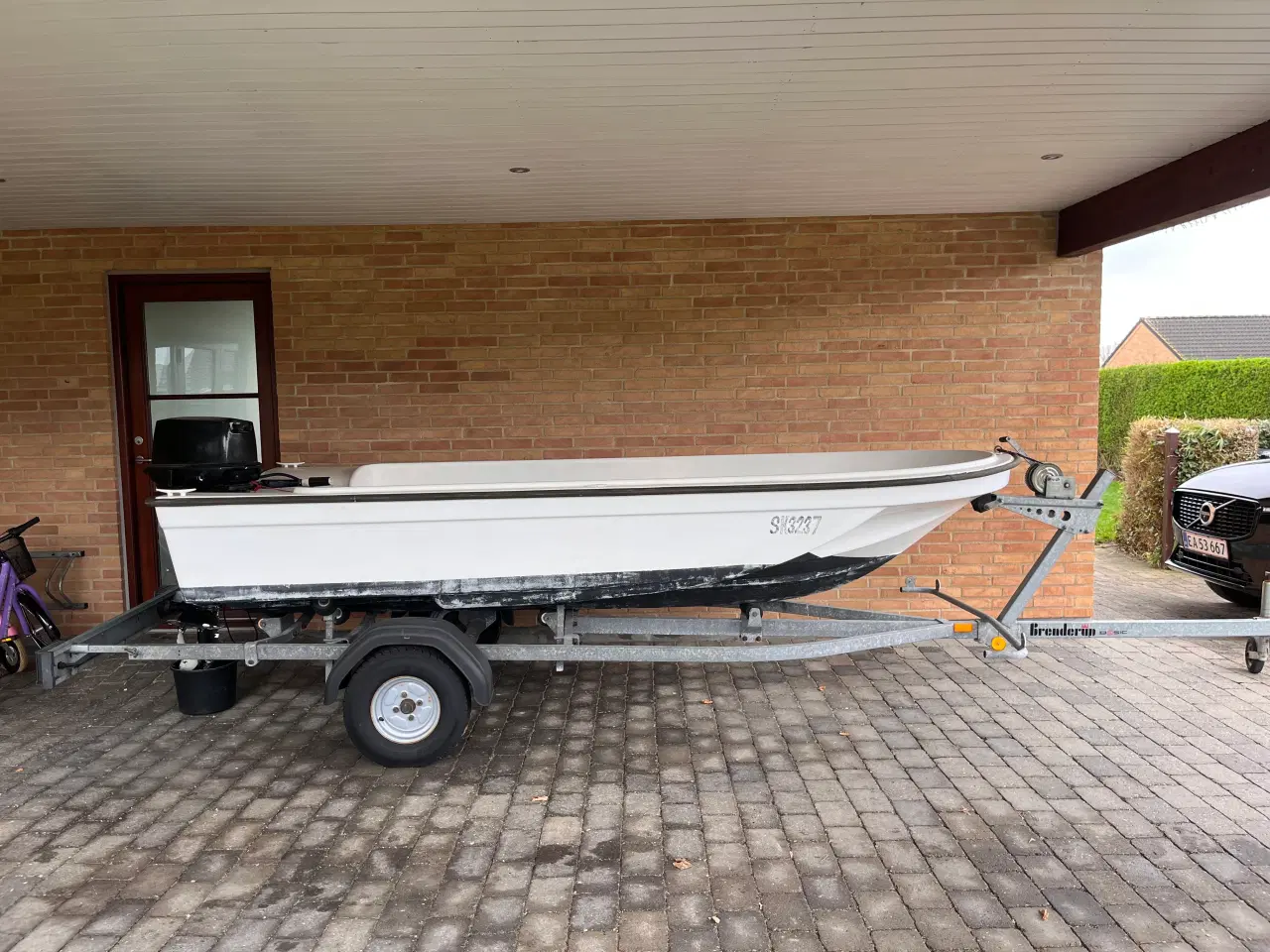 Billede 6 - Båd med motor og trailer