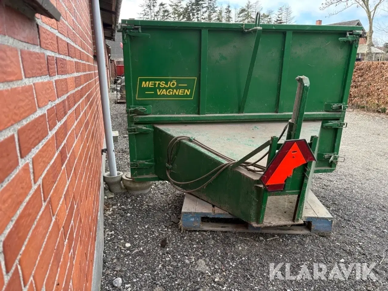 Billede 3 - Bagsmæk til korn vogn Metsjö