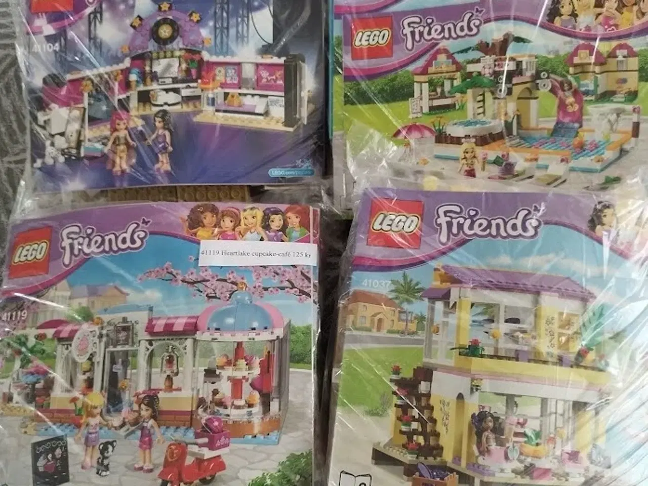 Billede 1 - Lego Friends, 41008-41037-41104-41119 