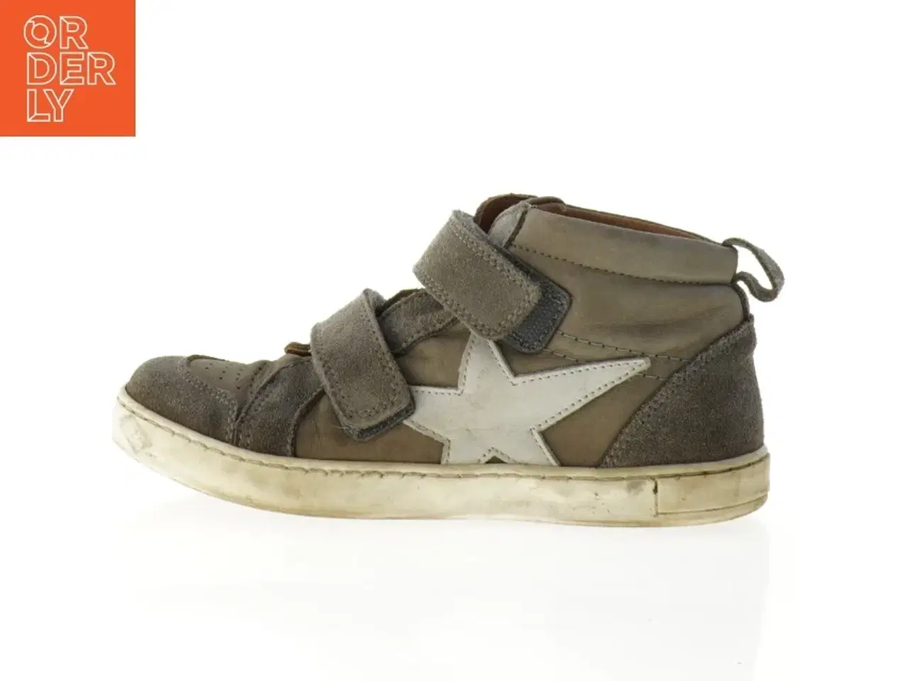 Billede 1 - Børnesko med velcrolukning fra Bisgaard (str. 35)