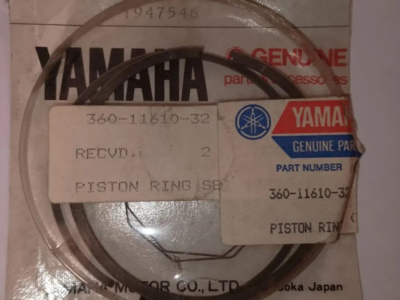 Billede 1 - Yamaha PISTON RING SET (3RDO/S)