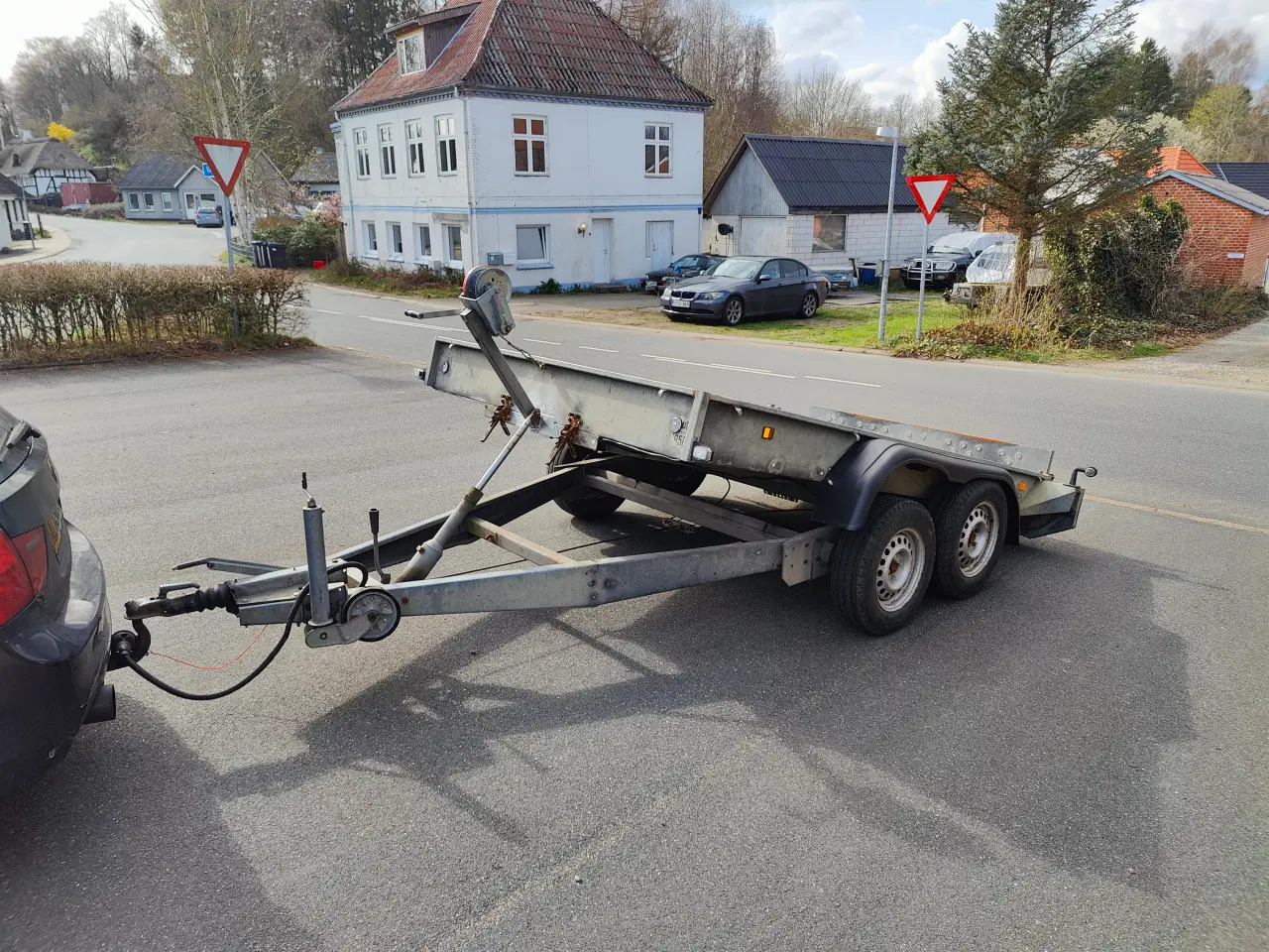 Billede 5 - Nysynet Brenderup 2500kg maskintrailer med tip