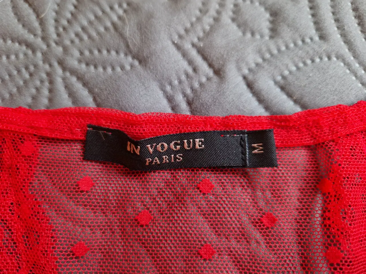 Billede 3 - IN VOGUE PARIS rød bodysuit, størrelse M