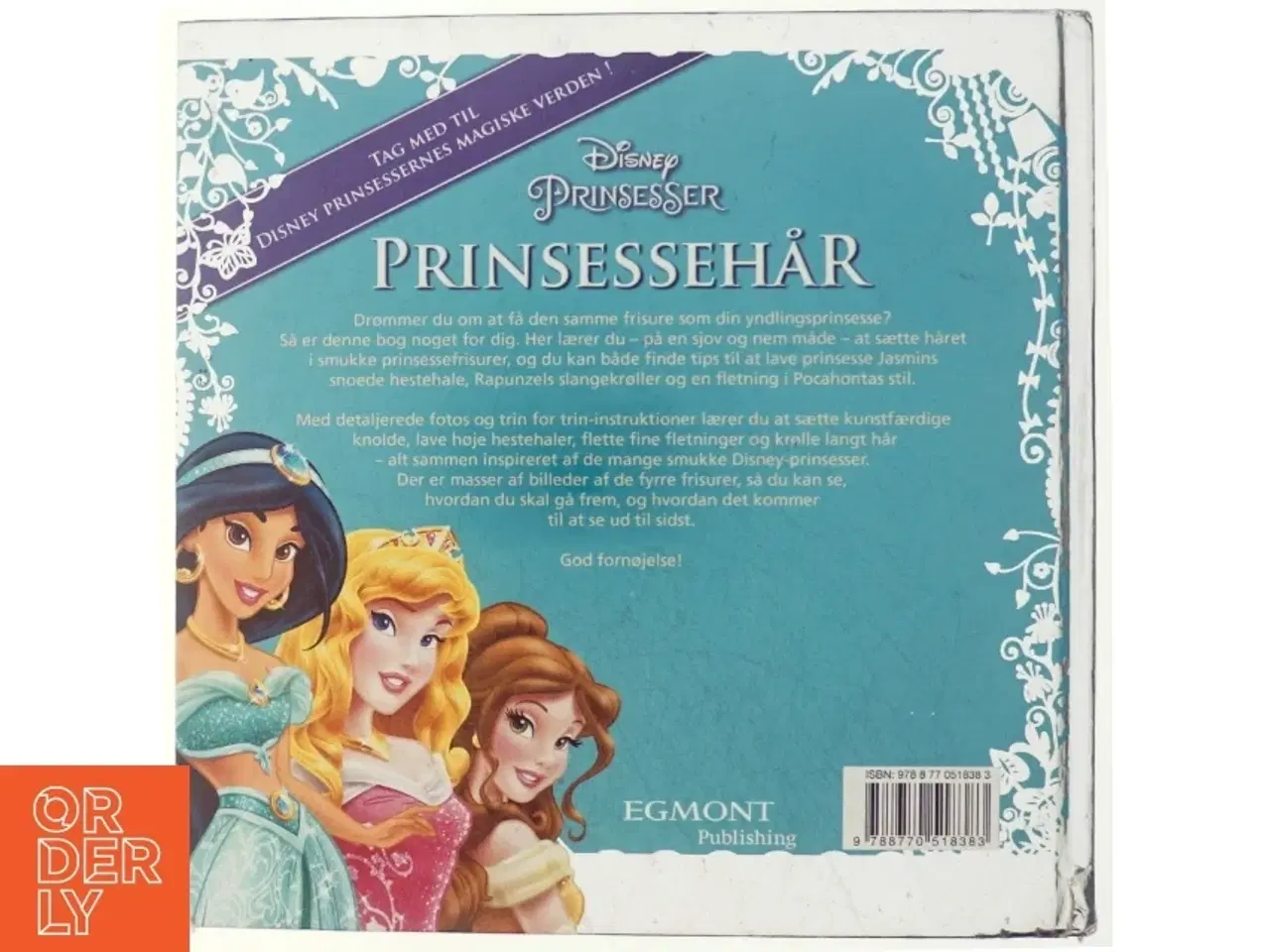 Billede 3 - Disney Prinsesser Prinsessehår (Bog)