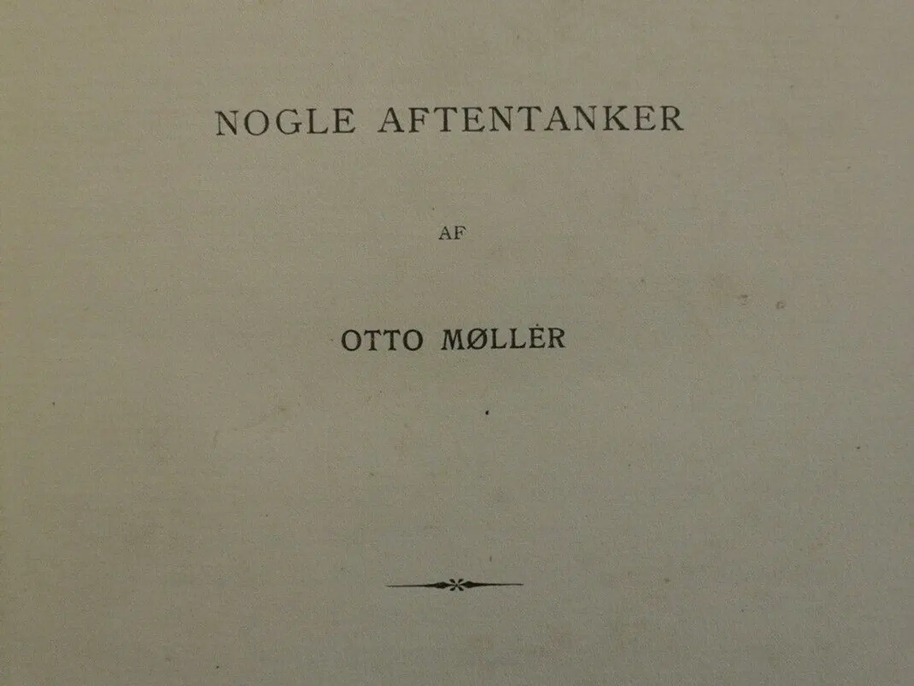 Billede 3 - om død og evigt liv - nogle aftentanker, af otto m