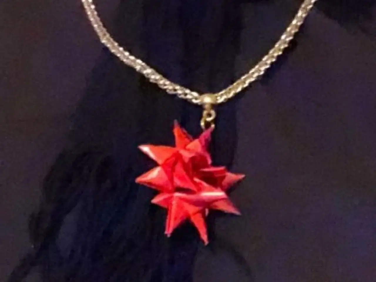 Billede 8 - Håndlavede juleøreringe med stjerner