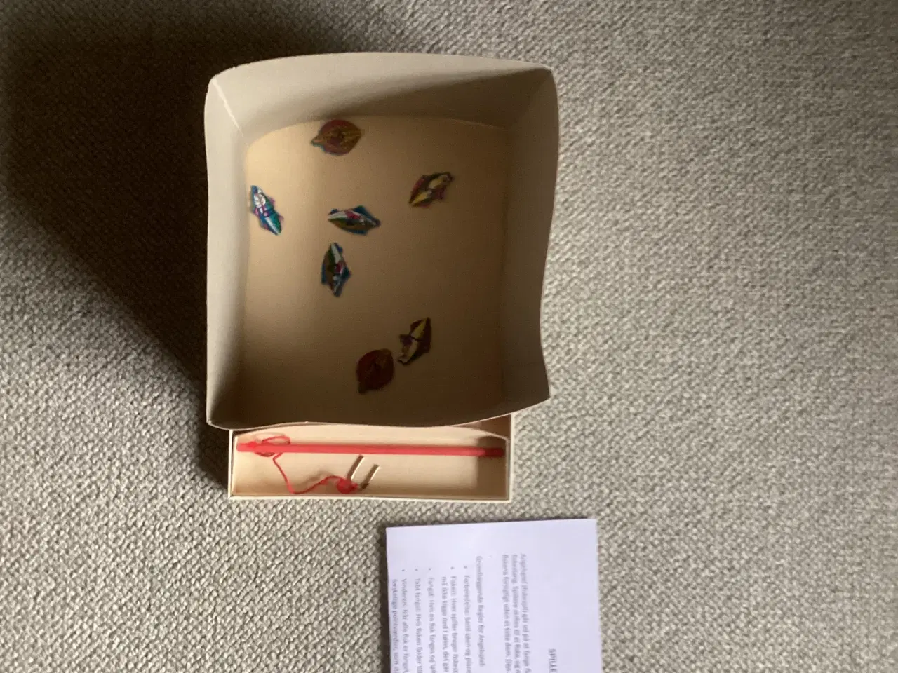 Billede 3 - Fiskespil vintage magnetisk i pap fra Papita