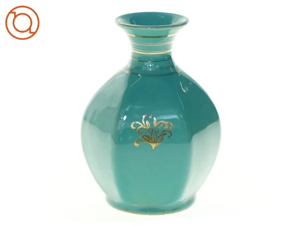 Billede 1 - Blomstervase fra Johgus Bornholm (str. 11 x 8 cm)