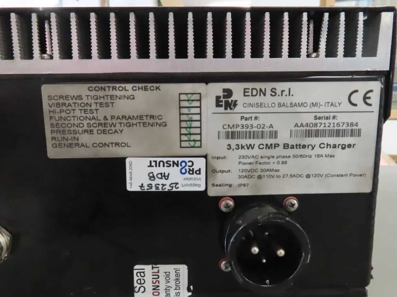 Billede 4 - EDN Charger 3.3 kW 120V - Refurbished