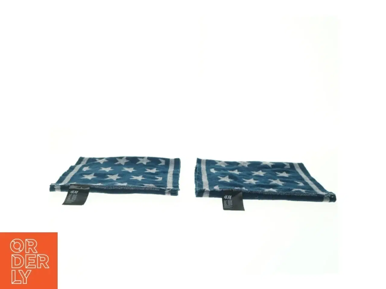 Billede 2 - Håndklæder med stjernemønster fra H&M (str. 24 x 33 cm)