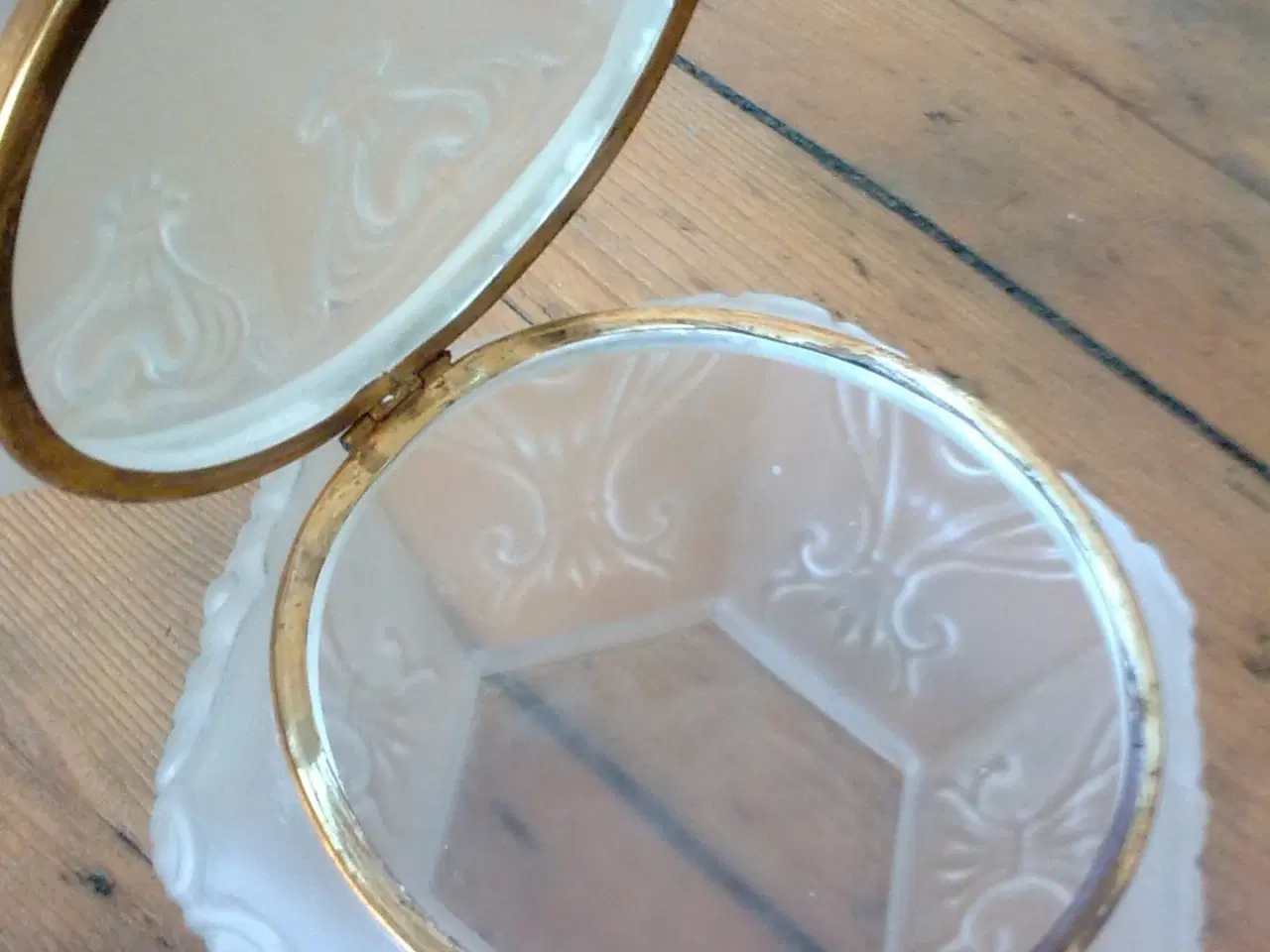 Billede 5 - Frost SKRIN matteret glas ART deco stil