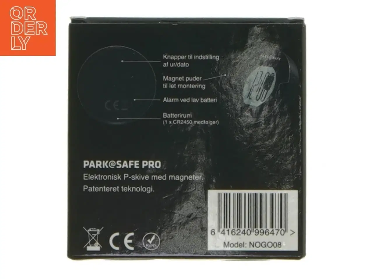 Billede 2 - Elektronisk parkeringsskive ParkSafe Pro fra Park Safe (str. Ø 6 cm)