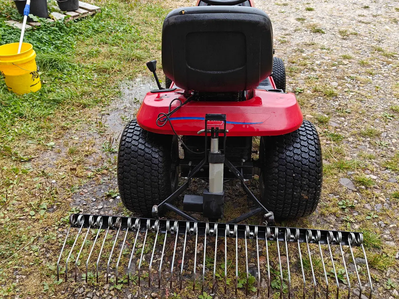 Billede 4 - Havetraktor med rive 