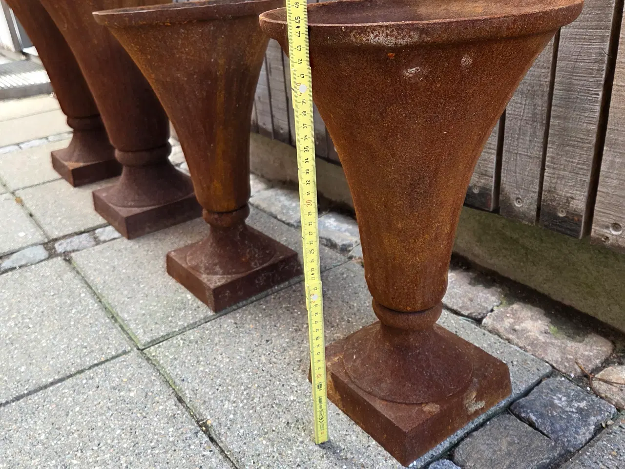 Billede 5 - støbejernskrukker 4 stk.