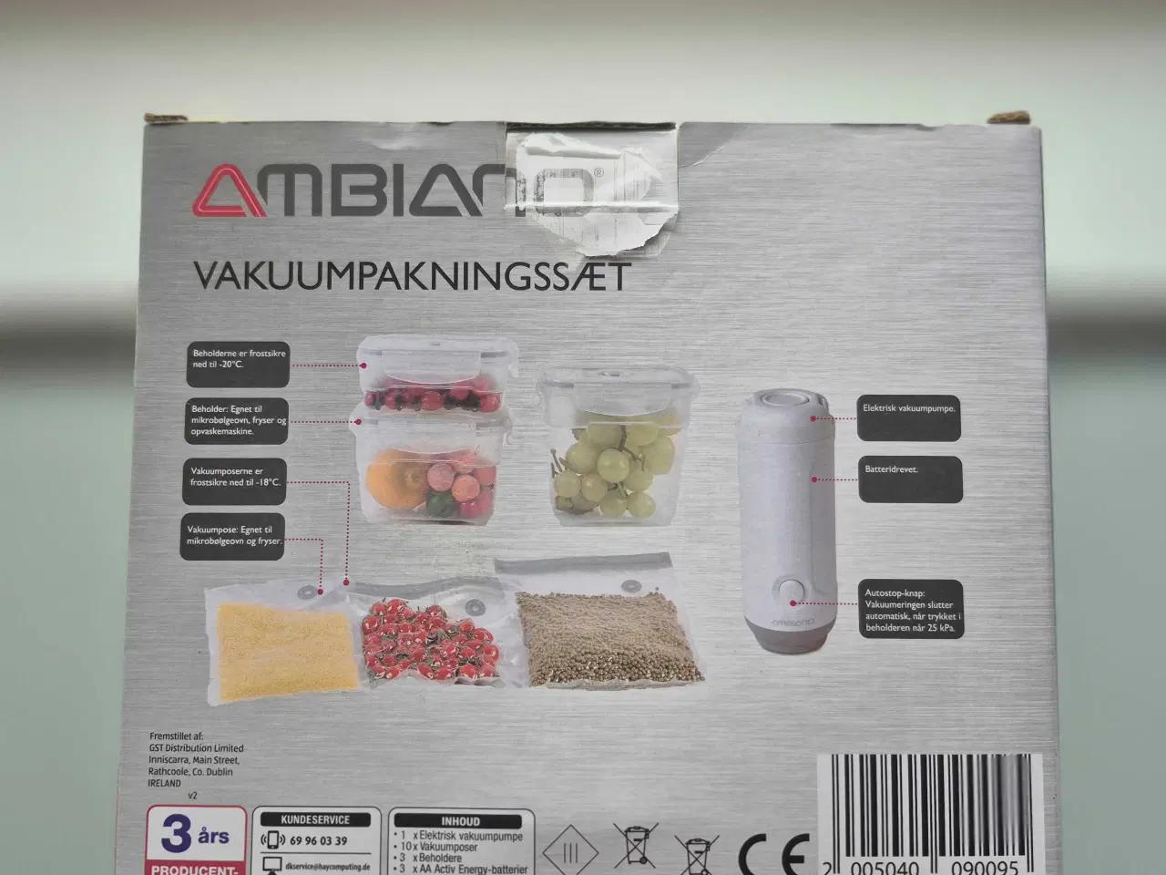 Billede 2 - Ny og ubrugt Ambiano vakuumpakningssæt sælges