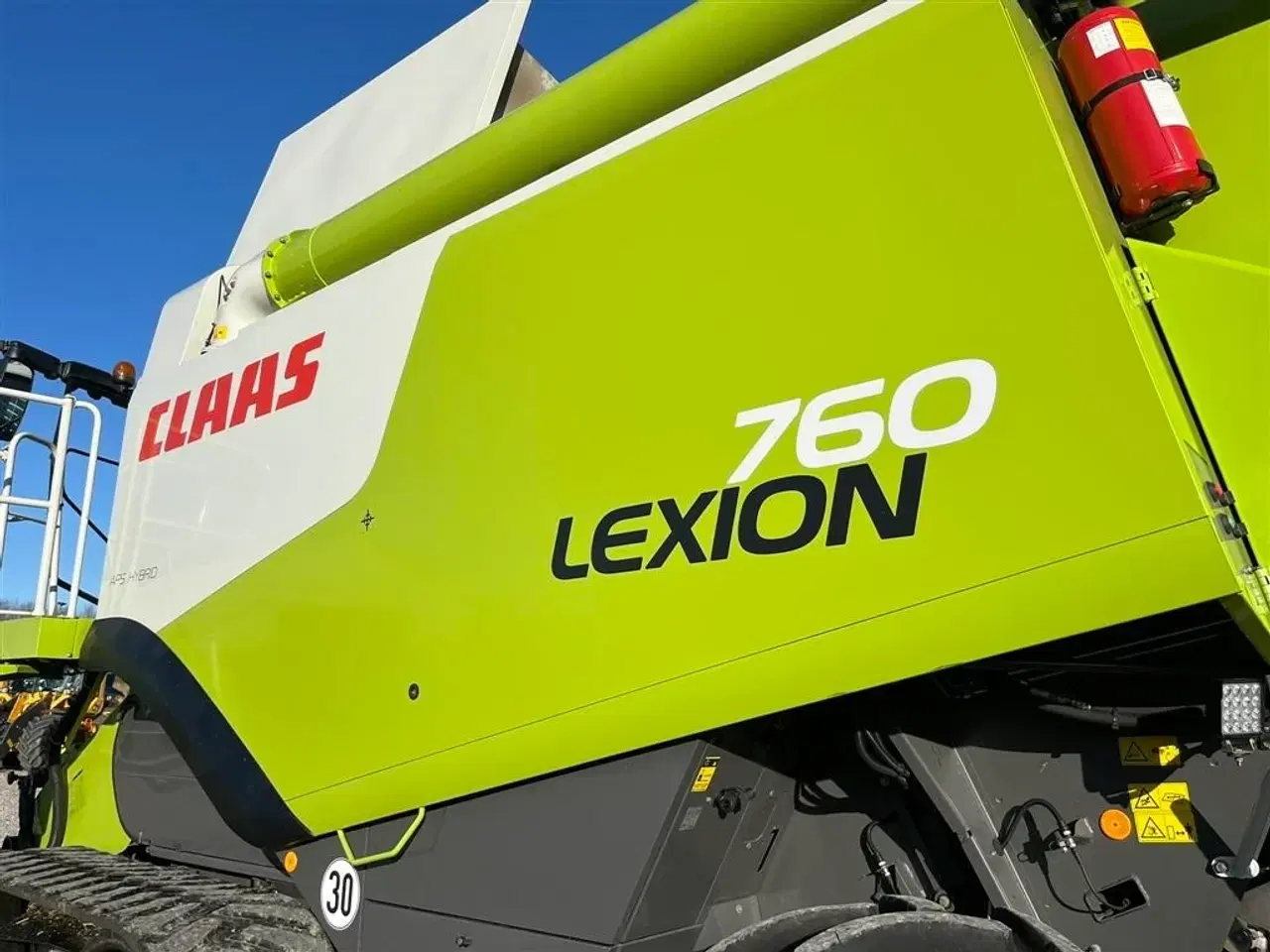 Billede 12 - CLAAS LEXION 760 TT  APS HYBRID. TERRA TRAC og Incl. Vario V1200 Skærebord.