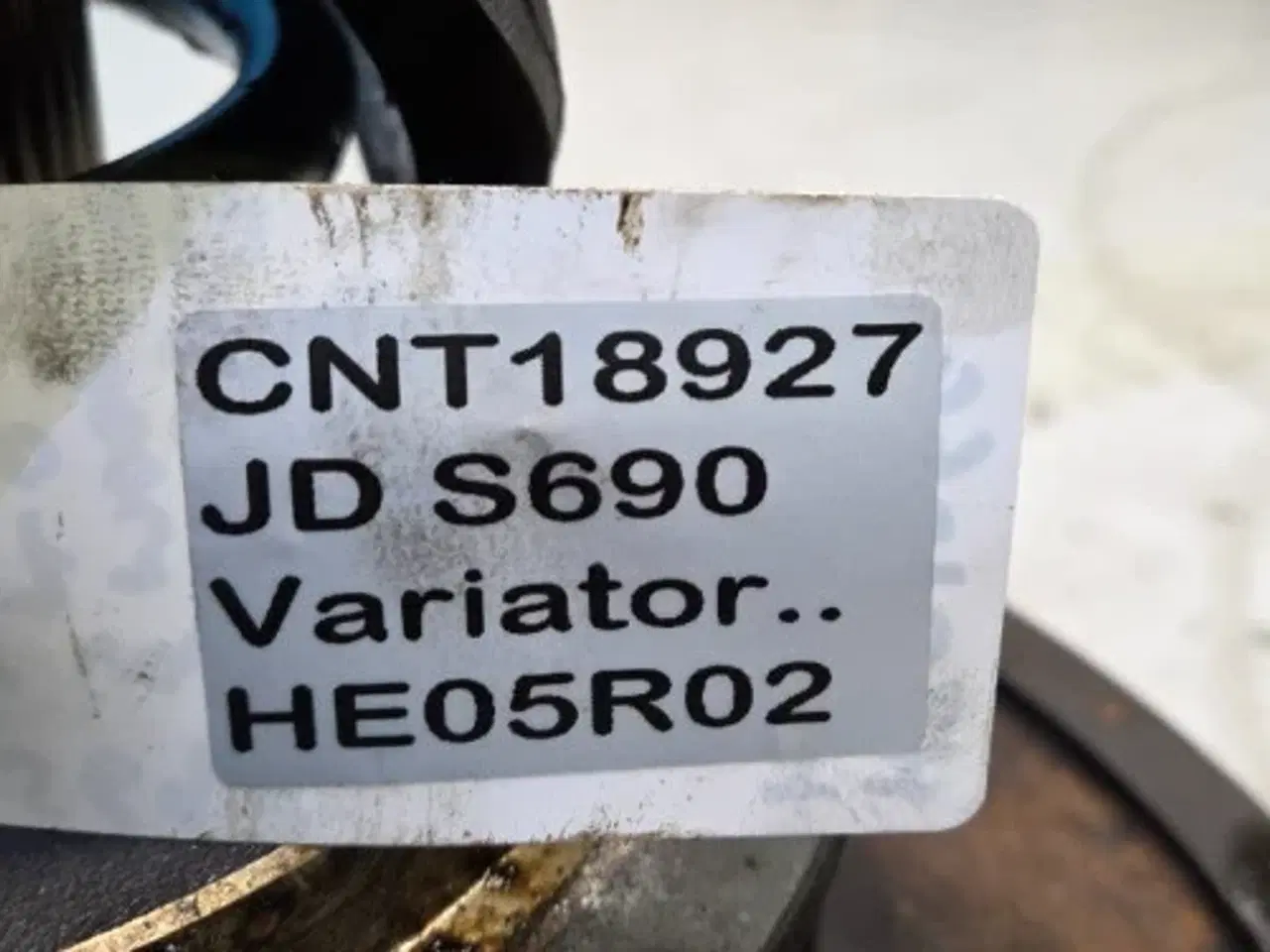 Billede 15 - John Deere S690 Variatorskive H173374