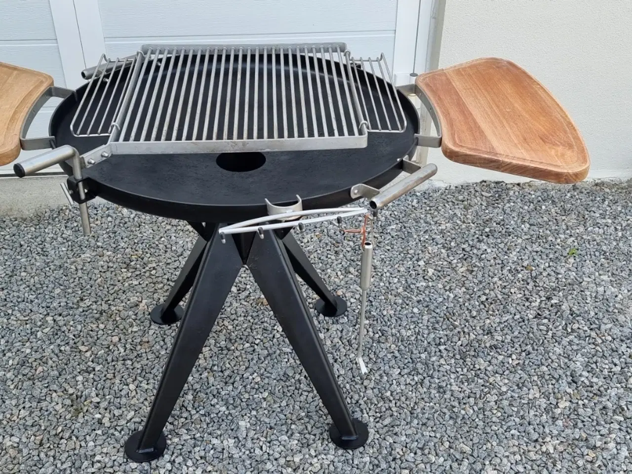 Billede 4 - Bålgrill med rist og sideplader