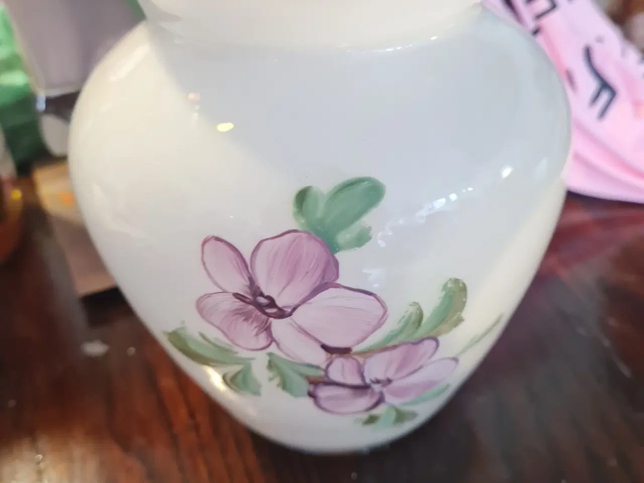 Billede 2 - Smuk glas vase 