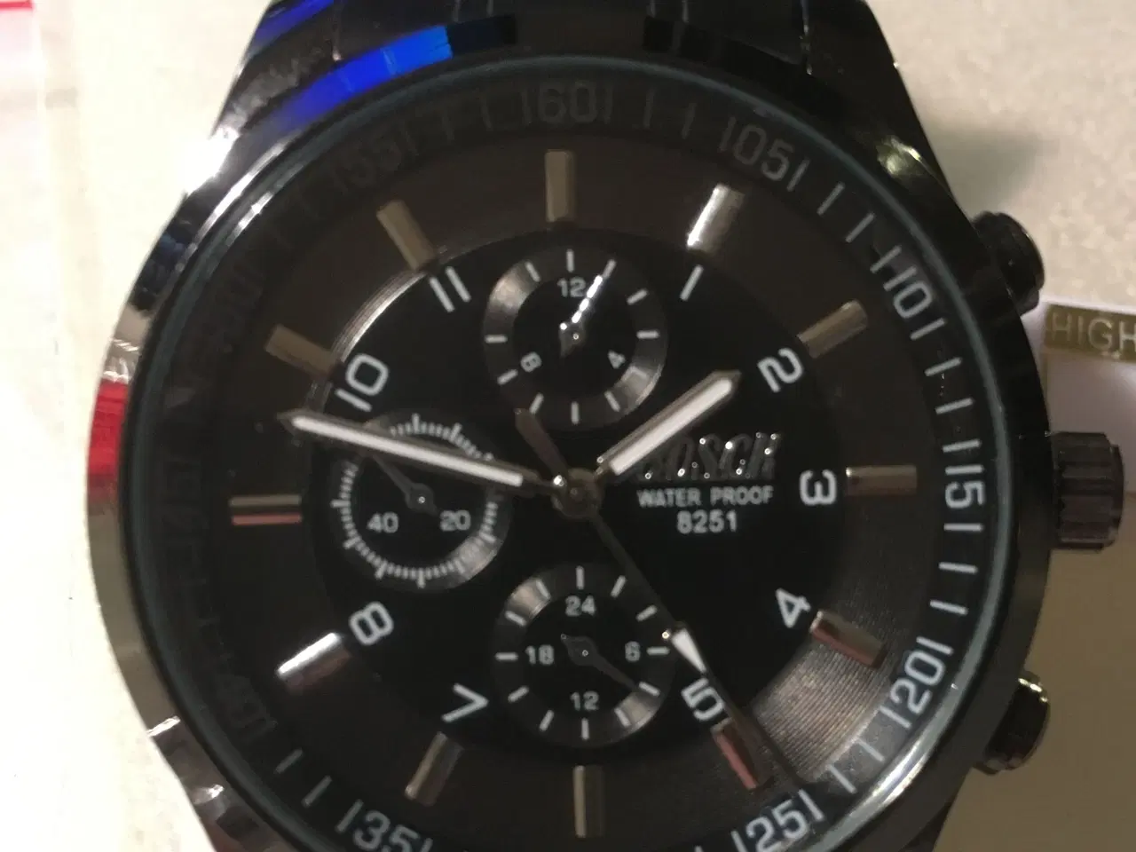 Billede 2 - Nyt elegant og smart ur i sort let stål
