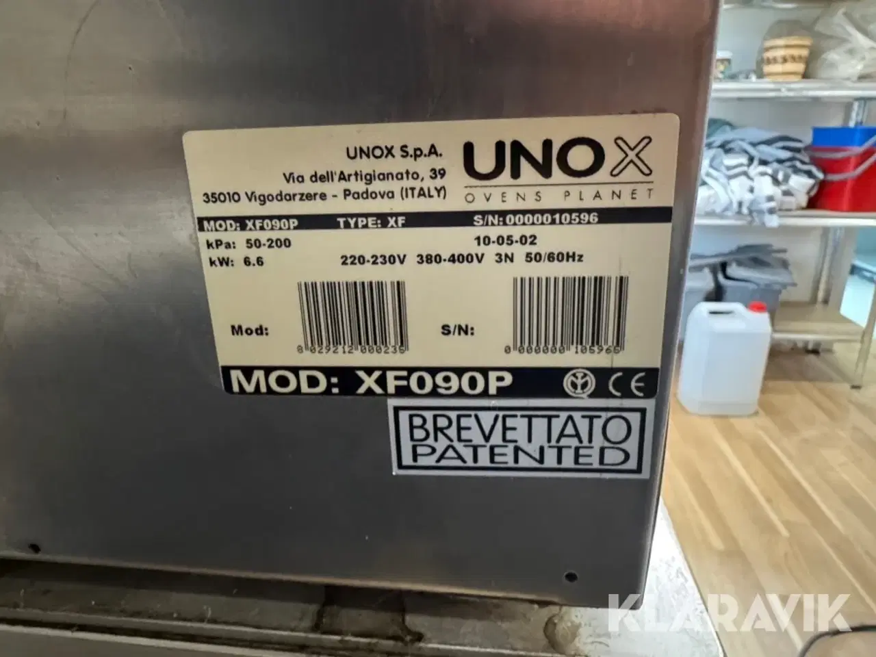 Billede 10 - Industri Ovn Unox XF090P