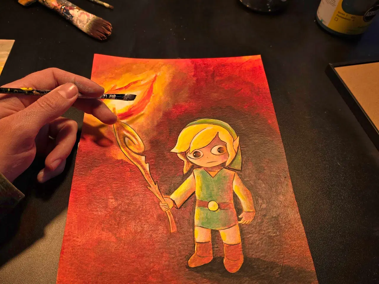 Billede 7 - Akryl tegning 20x30 Link