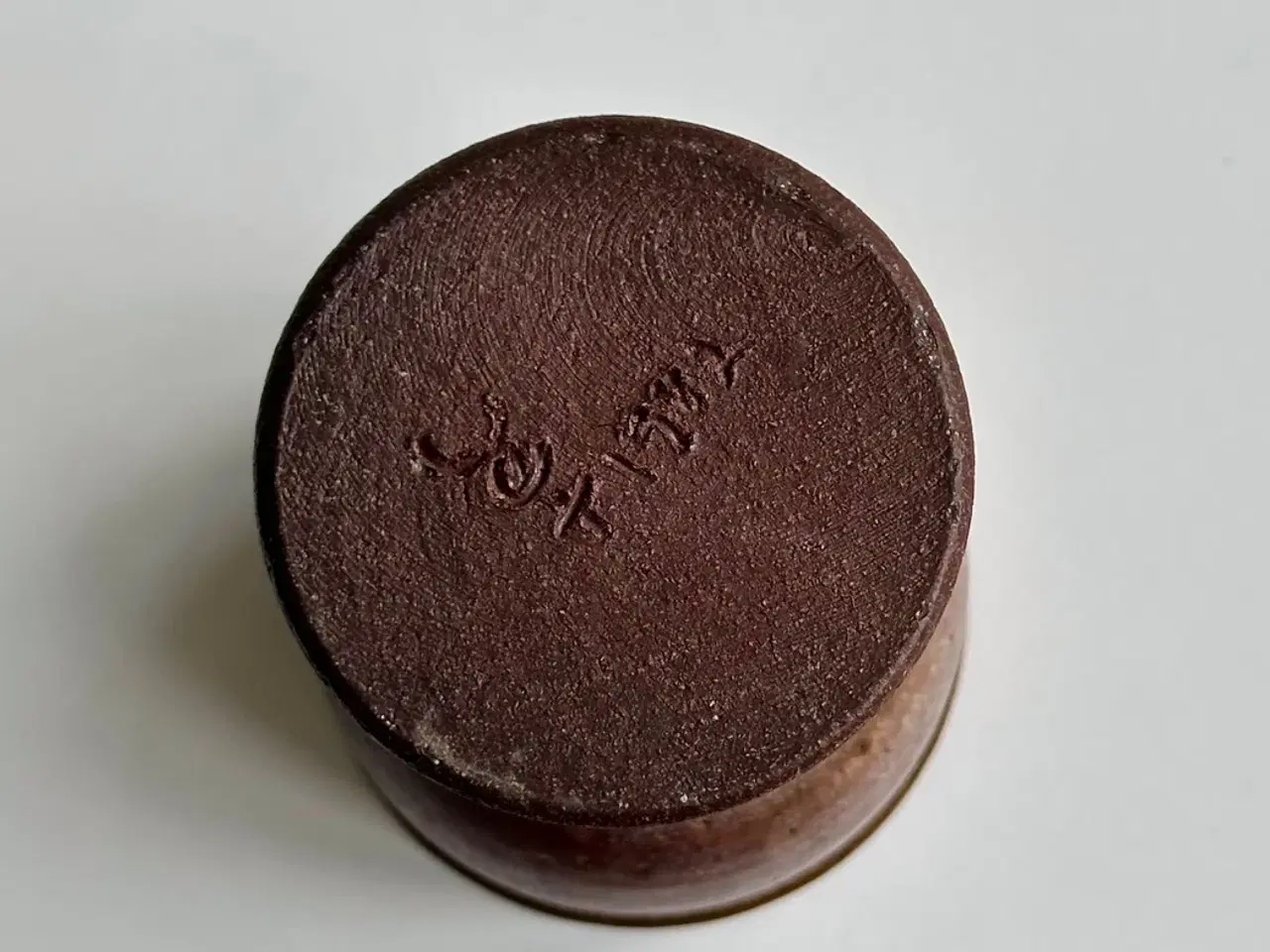 Billede 4 - Keramikbæger, vinglas, mørk glasur