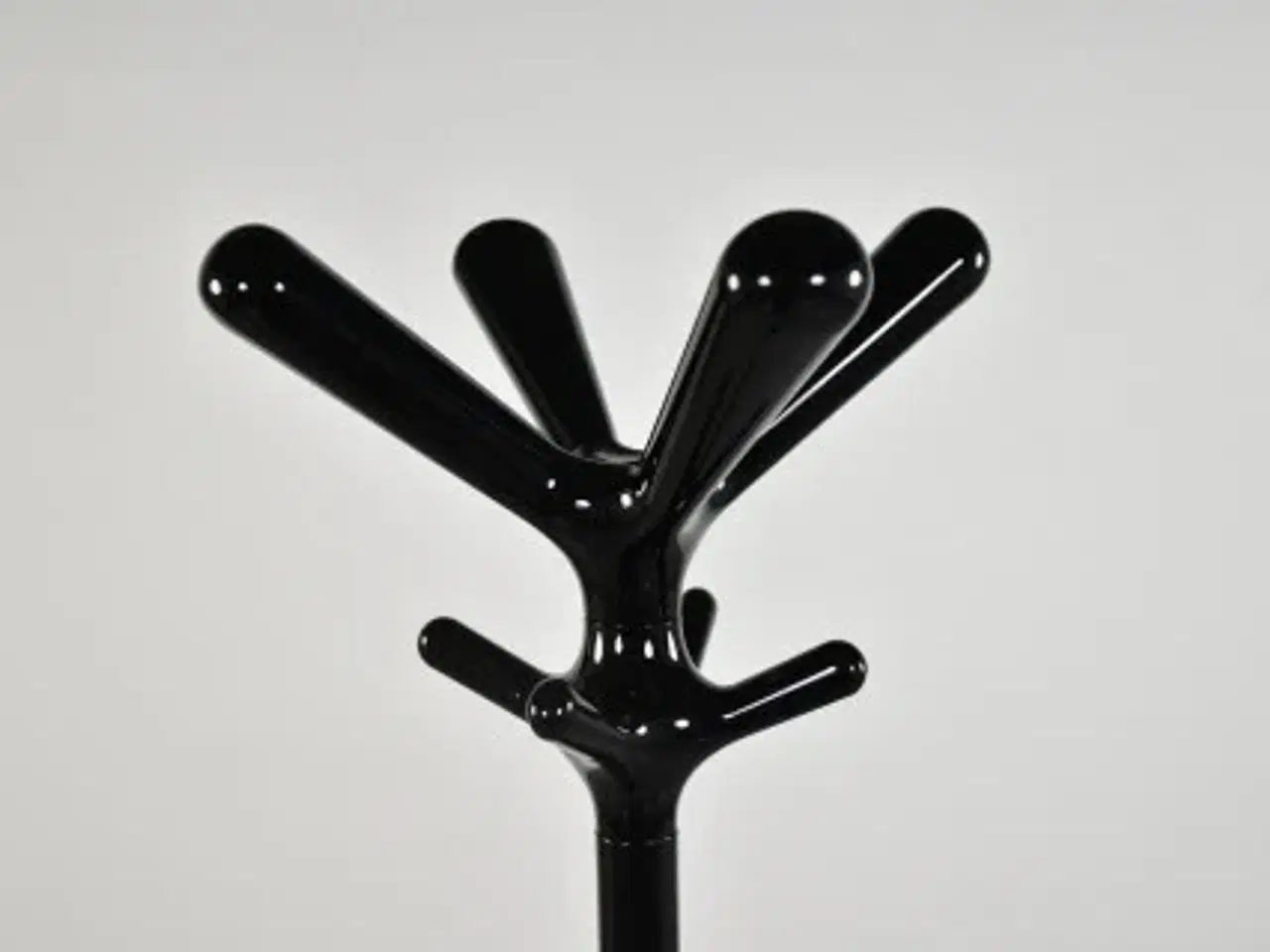 Billede 1 - Stumtjener, rexite pop i sort stål med rund fod, brugt