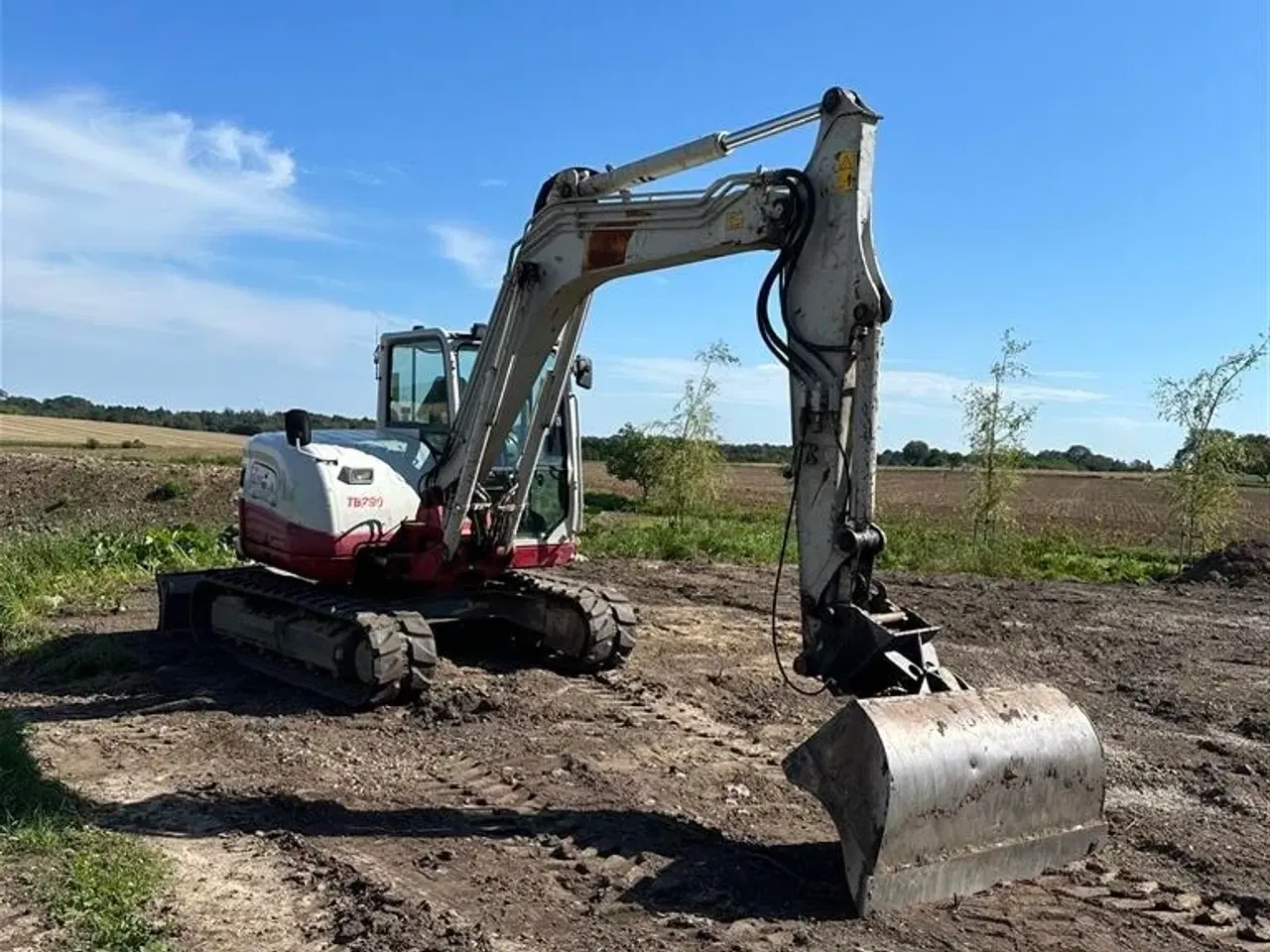 Billede 2 - Takeuchi TB 290 kipbar planerskovl +2 graveskovle