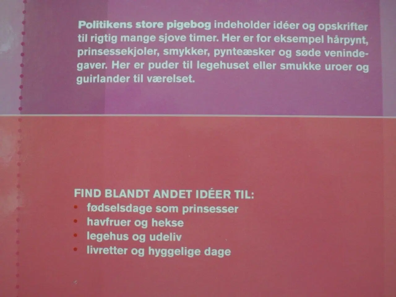 Billede 4 - politikens store pigebog, af annette bjerre