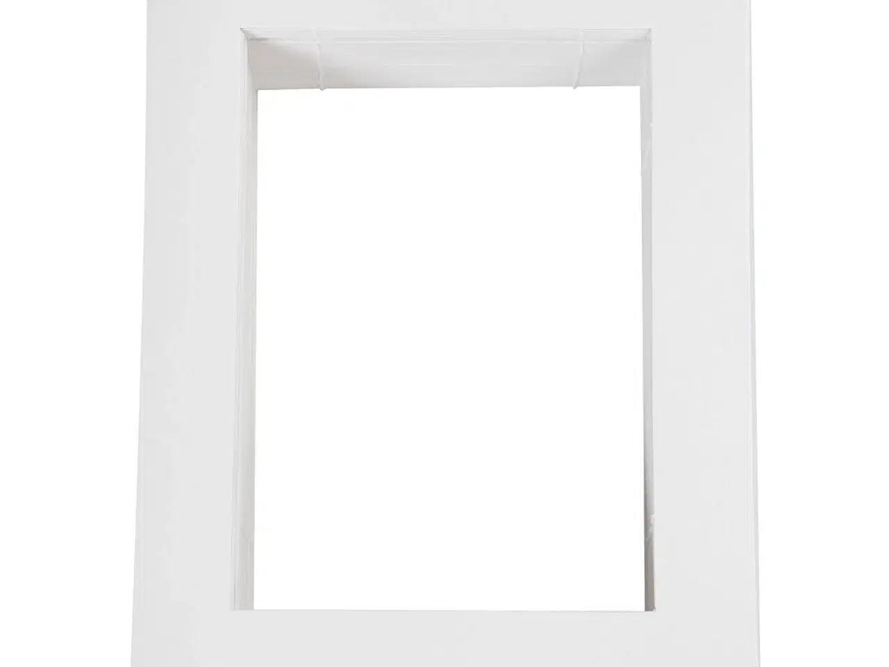 Billede 1 - Passepartoutrammer , str. 19,8x28 cm, 500 g, hvid, 100stk./ 1 pk.