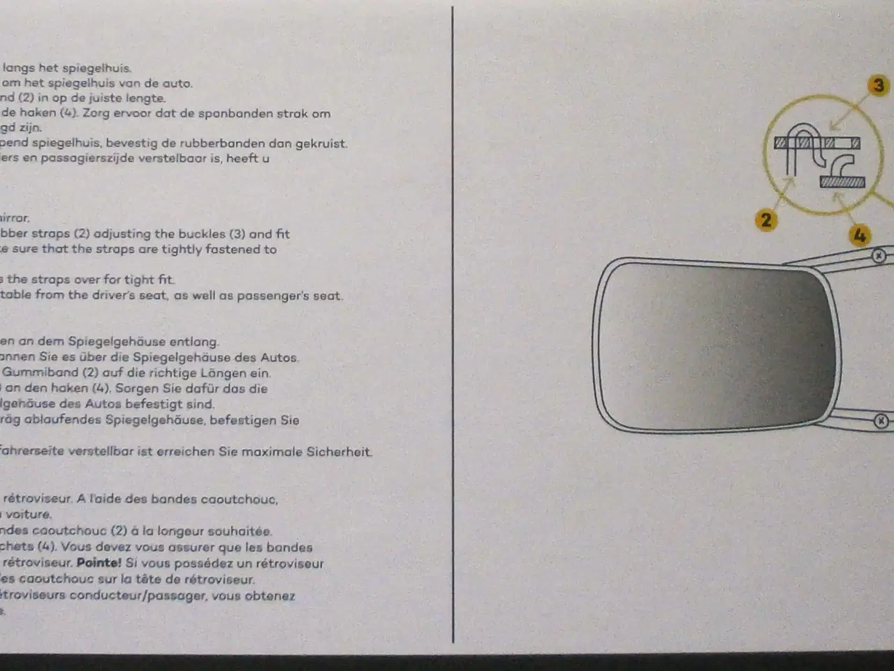 Billede 3 - NYT Spejl-sæt til campingvogn.