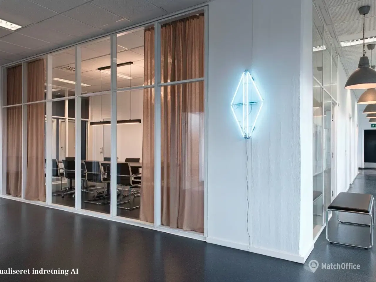 Billede 1 - Kontor i kreative omgivelser tæt på metro og centrum