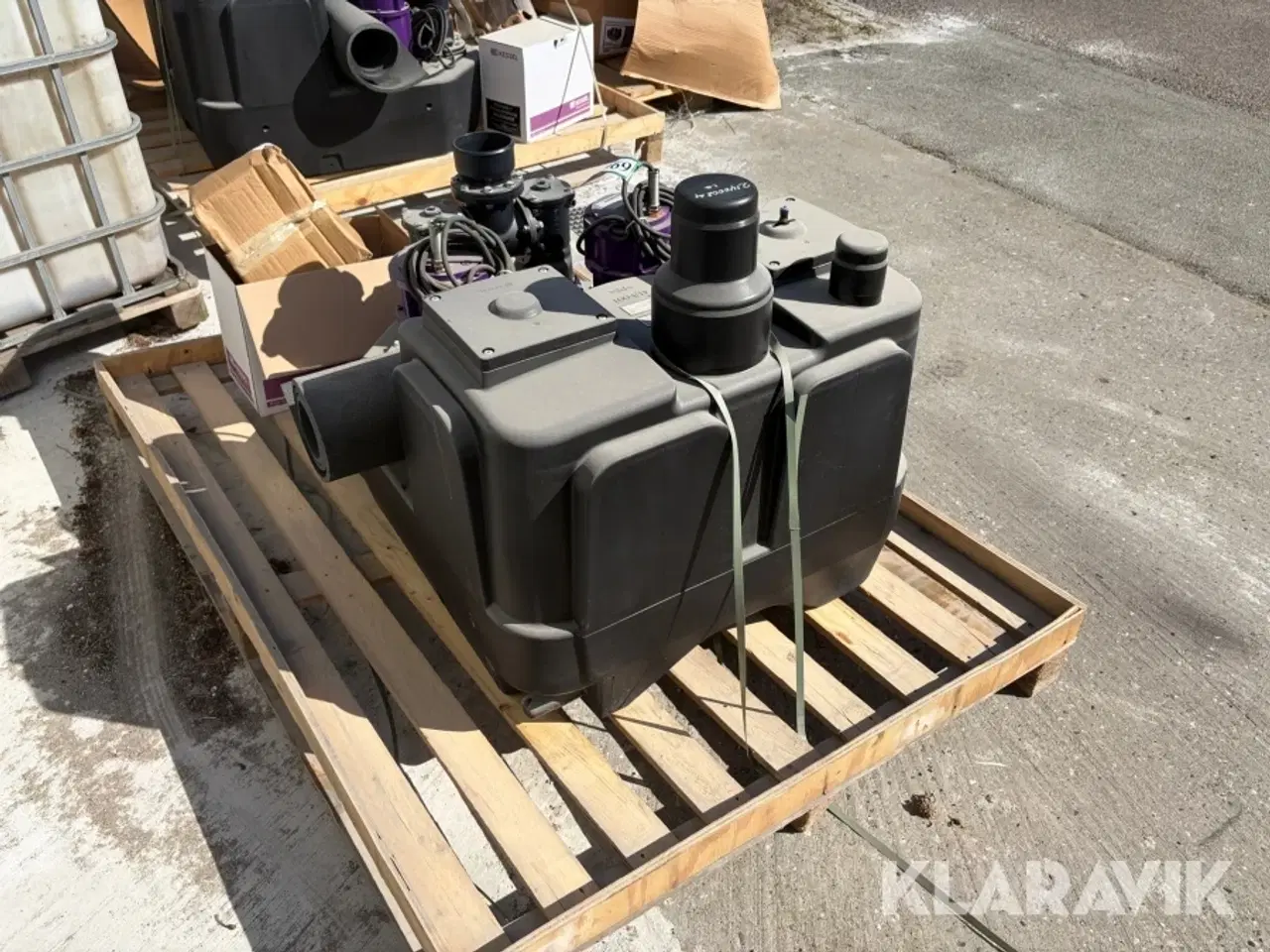 Billede 2 - Pumpe- og løftestation Kessel Aqualift F XL 1400 W S3 Duo 200 liter