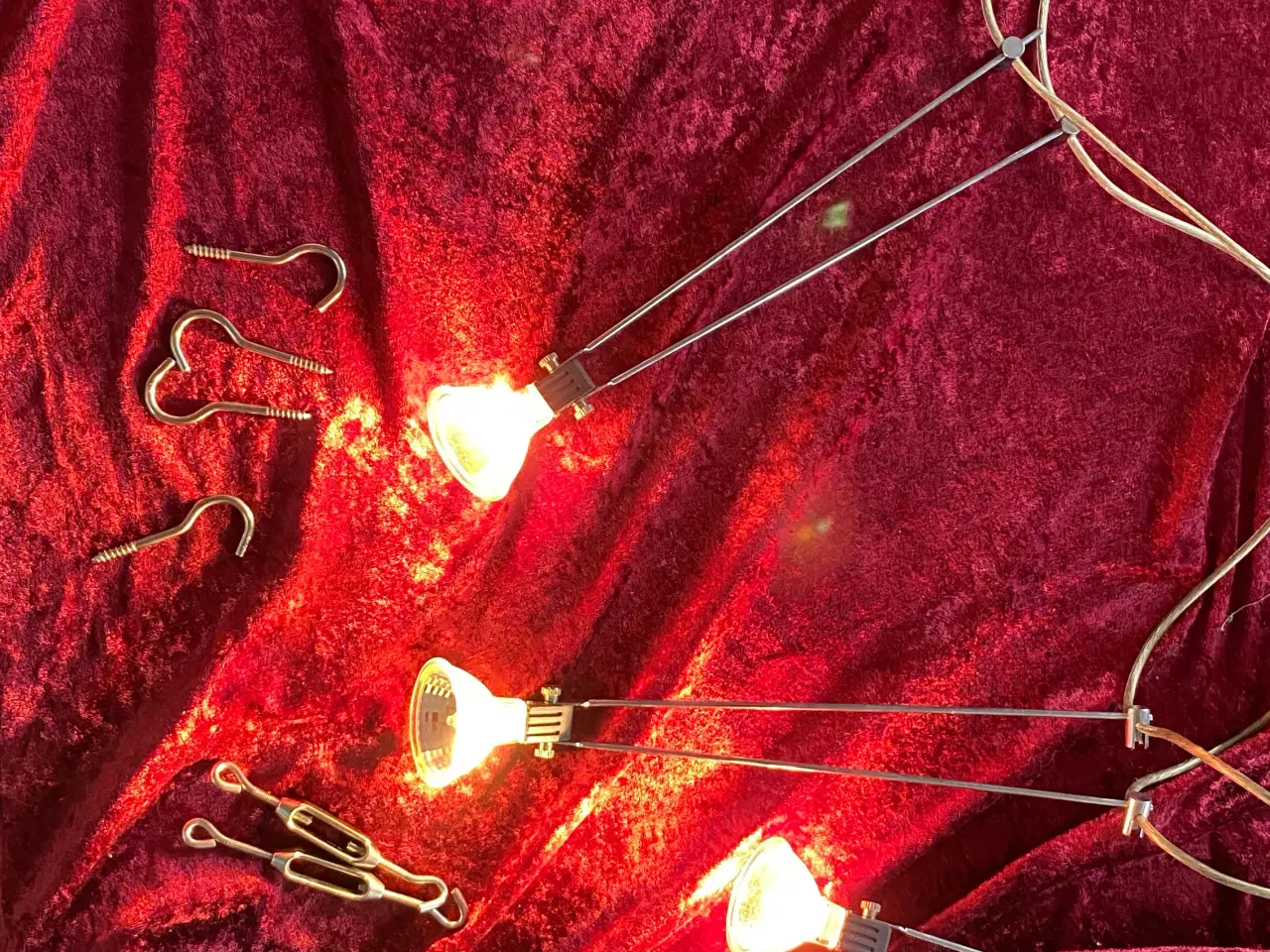 Billede 1 - Wire lampe / spot