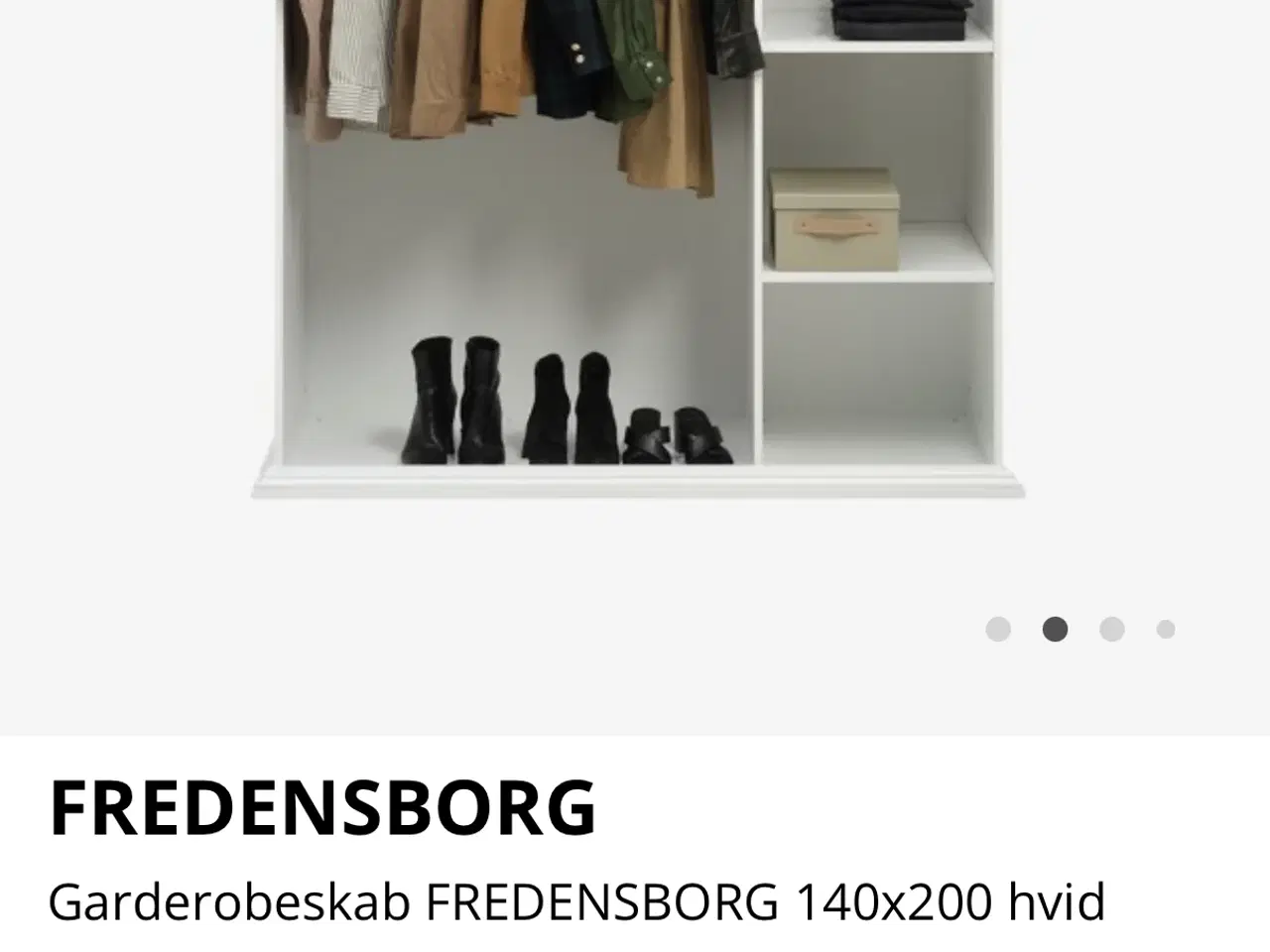 Billede 5 - Fredensborg garderobeskab fra Jysk