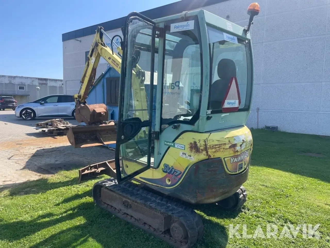 Billede 7 - Gravemaskine Yanmar SV17 med skovle