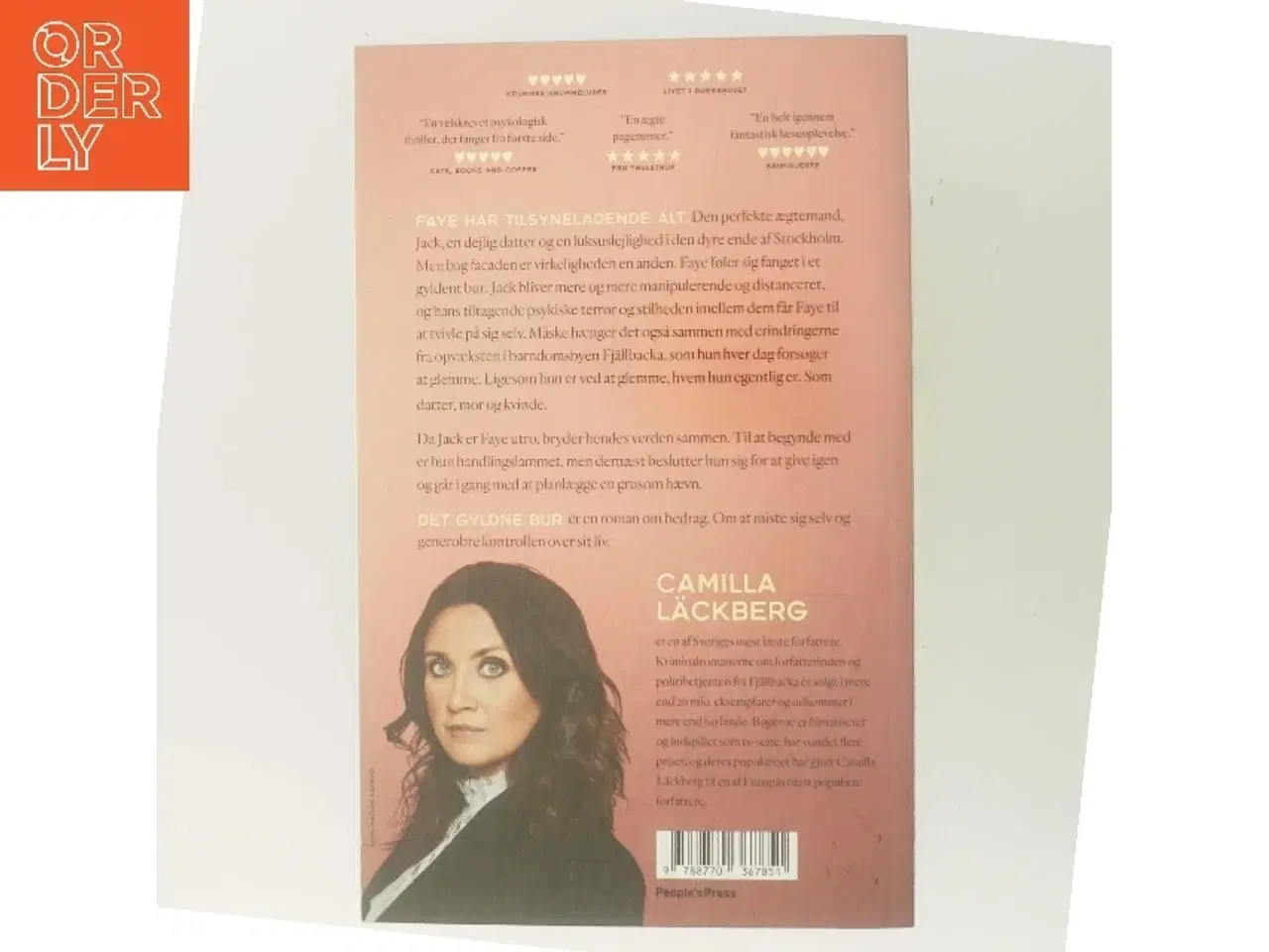 Billede 3 - Det gyldne bur : roman af Camilla Läckberg (Bog)